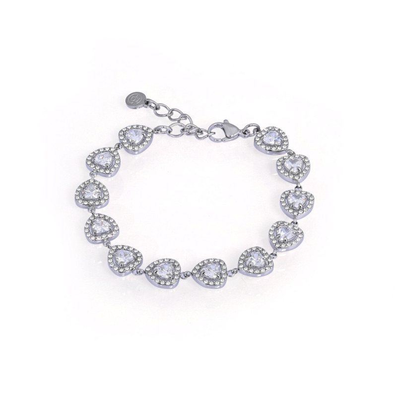 Pulseira com corações