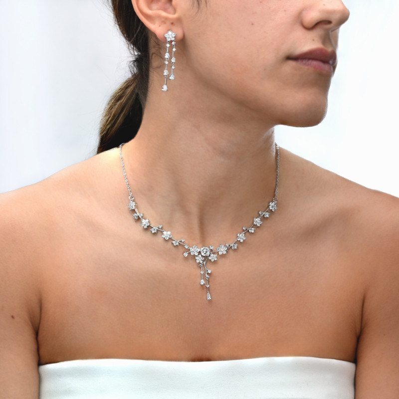 Conjunto Colar e Brincos