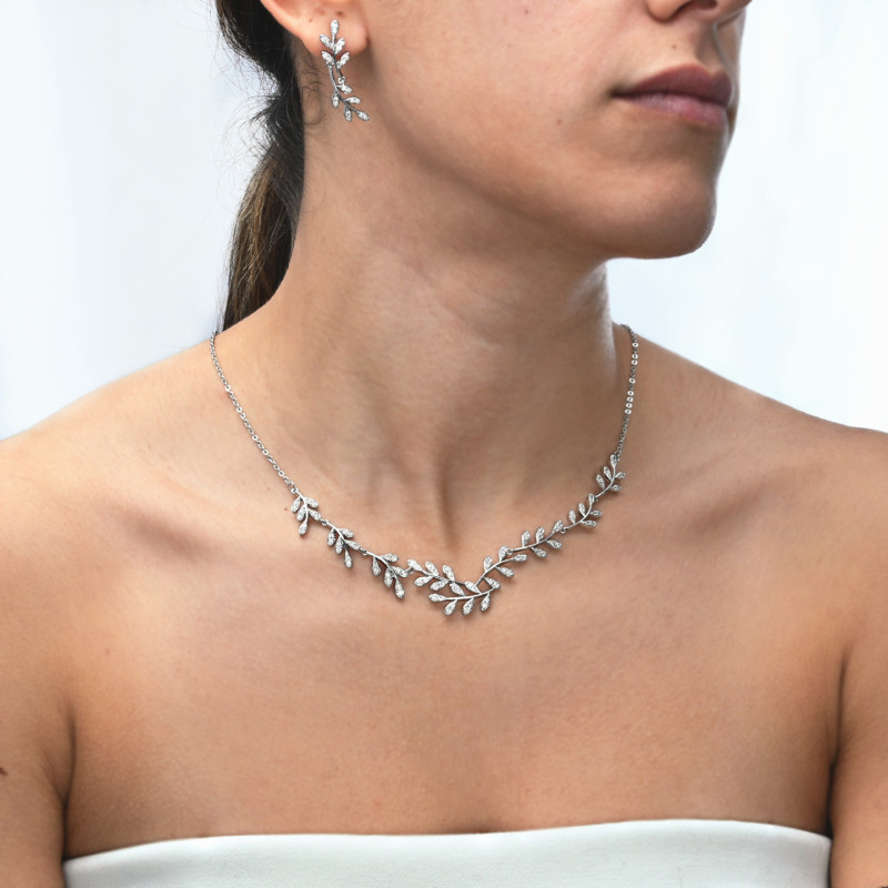 Conjunto Colar e Brincos
