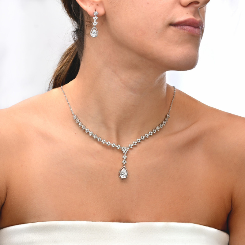 Conjunto Colar e Brincos