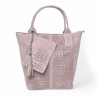 Mala Shopper em pele