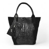 Mala Shopper em pele
