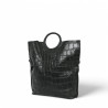 Mala Shopper em pele