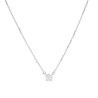 Colar com pedra Moissanite