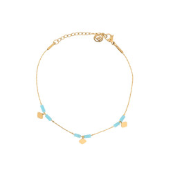 Pulseiras em aço com pendentes