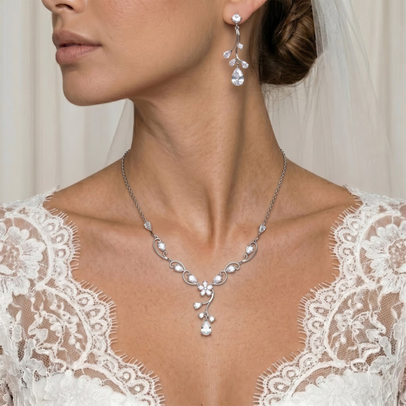 Conjunto Colar e Brincos