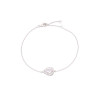 Pulseira Pedra Oval Transparente